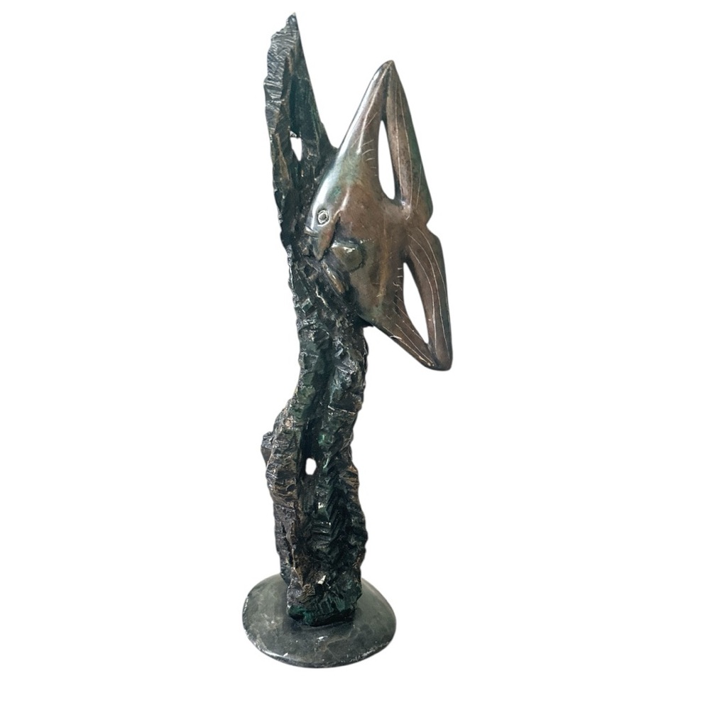 Bronze Patina sculptural Ornate Whimsy Heritage piece